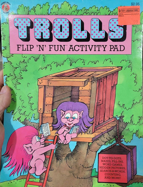 Trolls Activity Pad