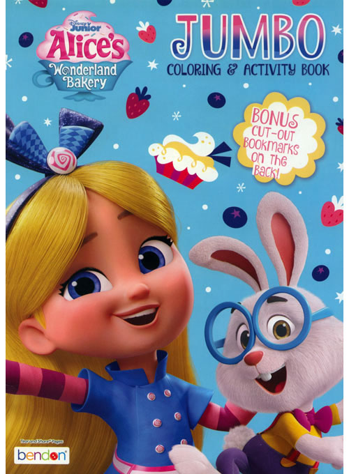 Alice's Wonderland Bakery Coloring and Activity Book