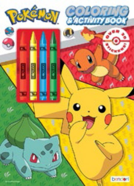 Pokemon Coloring and Activity Book