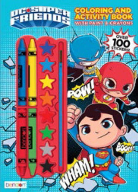 DC Super Heroes Coloring and Activity Book