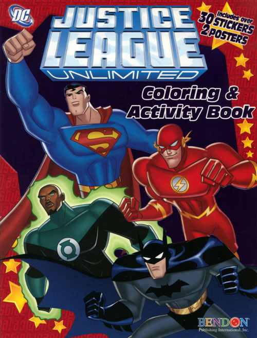 Justice League Unlimited Coloring and Activity Book