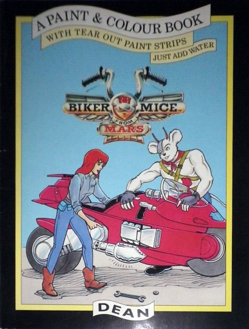 Biker Mice from Mars Paint & Colour Book