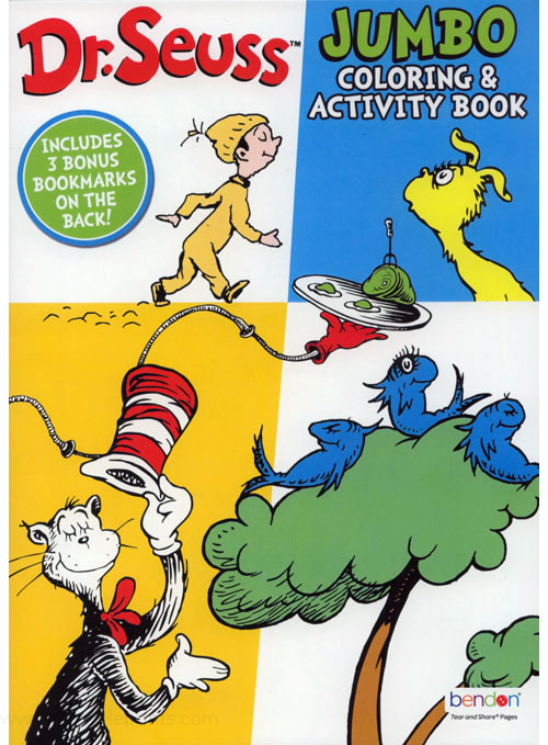 Dr. Seuss Coloring and Activity Book