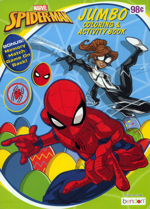 Spider-Man Coloring and Activity Book