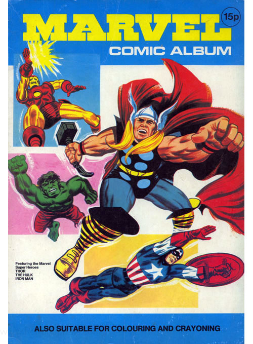 Marvel Super Heroes Comic Album
