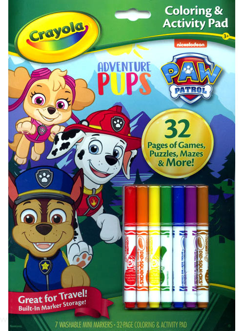 Crayola® Paw Patrol Adventure Pups Color & Sticker Acitvity Set, 1 ct -  Smith's Food and Drug