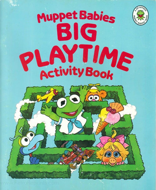 Muppet Babies, Jim Henson's Big Playtime Activity Book