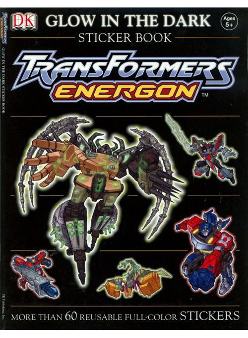 Transformers Energon Sticker Book