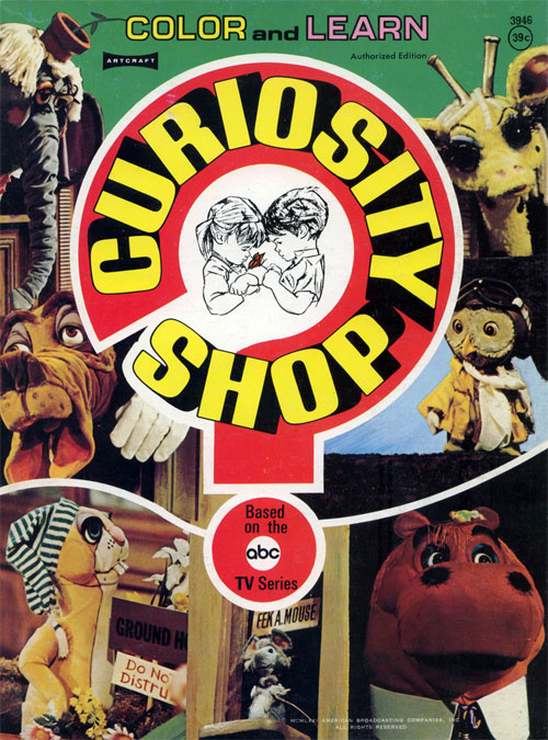 Curiosity Shop Color and Learn