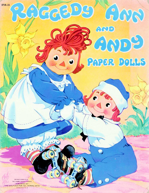 Raggedy Ann & Andy Paper Dolls