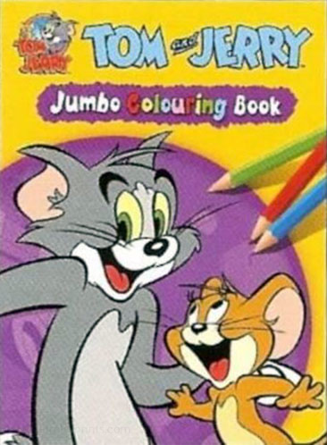 Tom & Jerry Cat & Mouse Games  Coloring Books at Retro Reprints