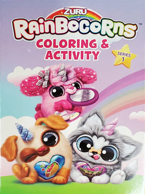 Rainbocorns Coloring and Activity Book