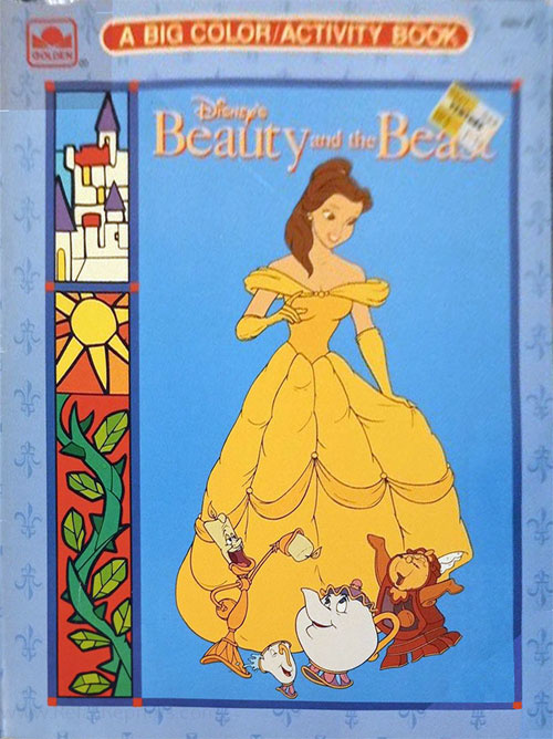 Beauty & the Beast Coloring and Activity Book