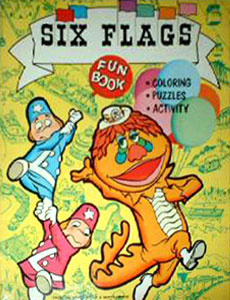 H.R. Pufnstuf Six Flags Fun Book