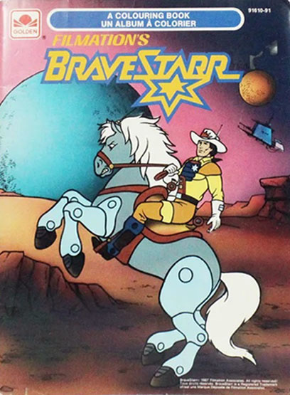 Bravestarr Coloring Book