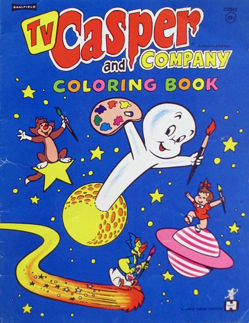 Casper & Friends Coloring Book