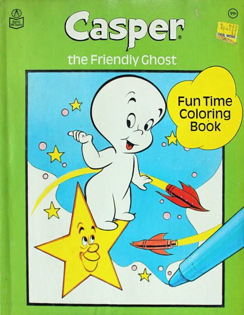 Casper & Friends Fun Time Coloring Book