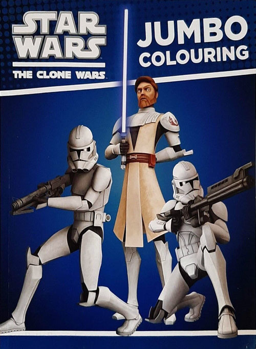Star Wars: The Clone Wars (2008) Copy Colouring