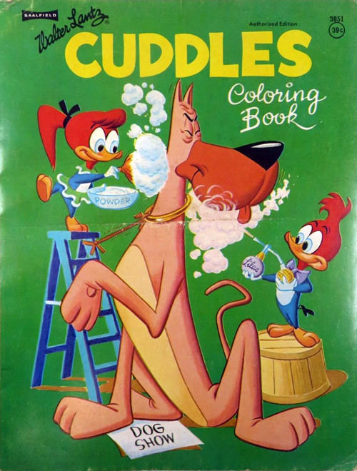 Cuddles Coloring Book