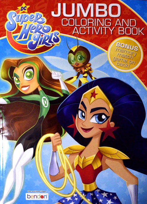 DC SuperHero Girls Coloring and Activity Book