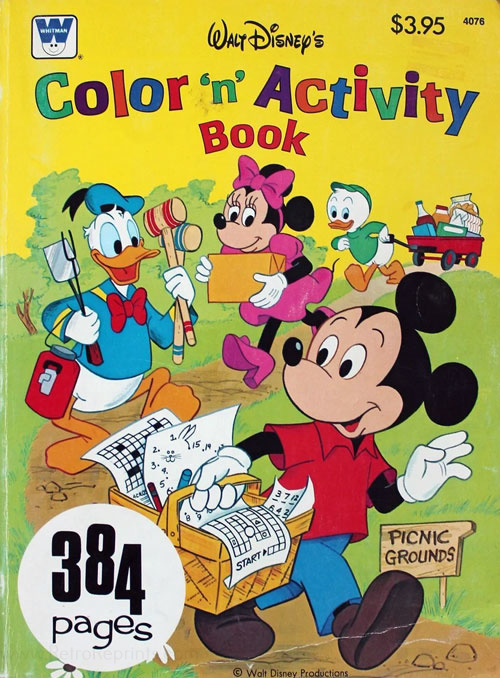 Disney Color 'n' Activity Book