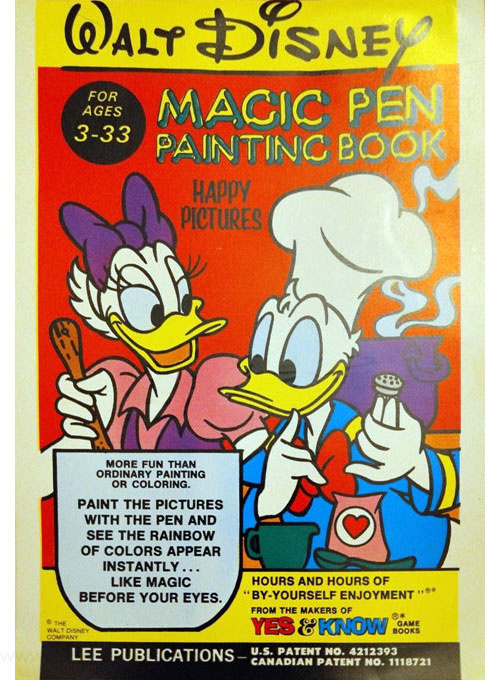 Disney Magic Pen Painting Book