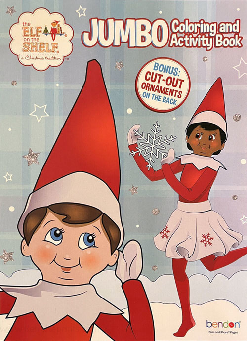 Elf on the Shelf: An Elf's Story Coloring and Activity Book