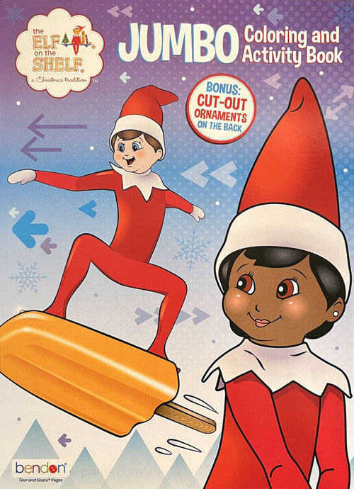 Elf on the Shelf: An Elf's Story Coloring and Activity Book