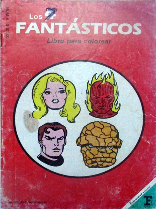 Fantastic Four Coloring Book