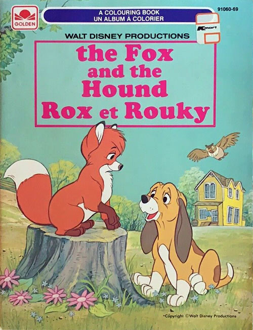 Fox and the Hound, The Coloring Book