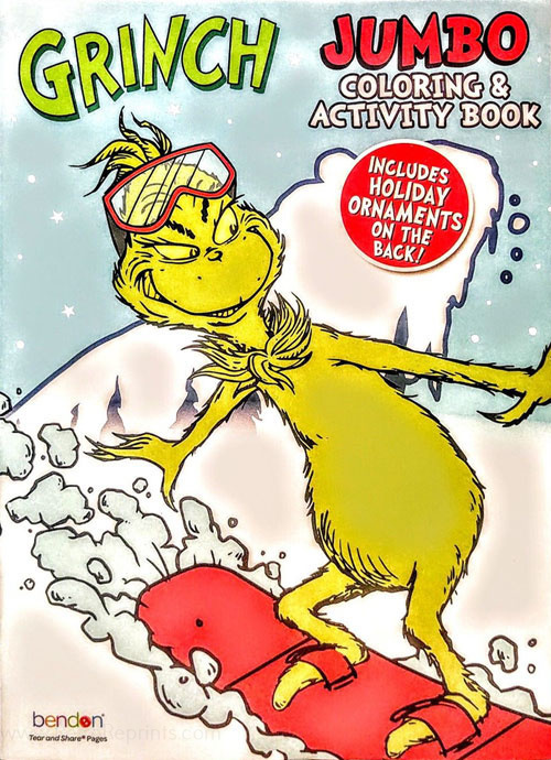 How the Grinch Stole Christmas Coloring and Activity Book