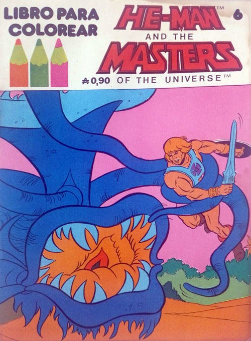 He-Man and the Masters of the Universe Coloring Book