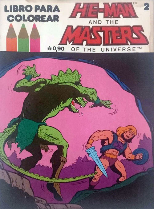 He-Man and the Masters of the Universe Coloring Book