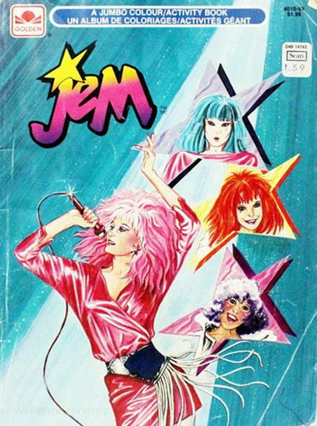 Jem Coloring and Activity Book