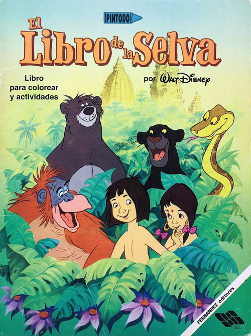 Jungle Book, The Coloring Book