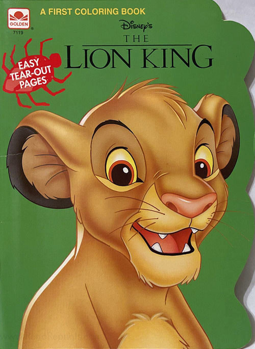 Lion King, The Coloring Book