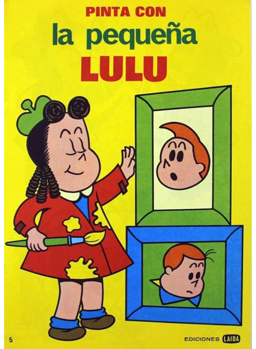 Little Lulu Coloring Book