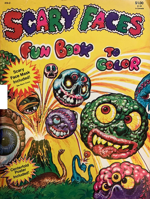 Madballs Scary Faces Fun Book