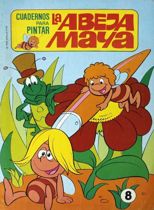 Maya the Bee Coloring Book