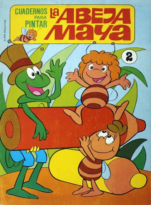 Maya the Bee Coloring Book