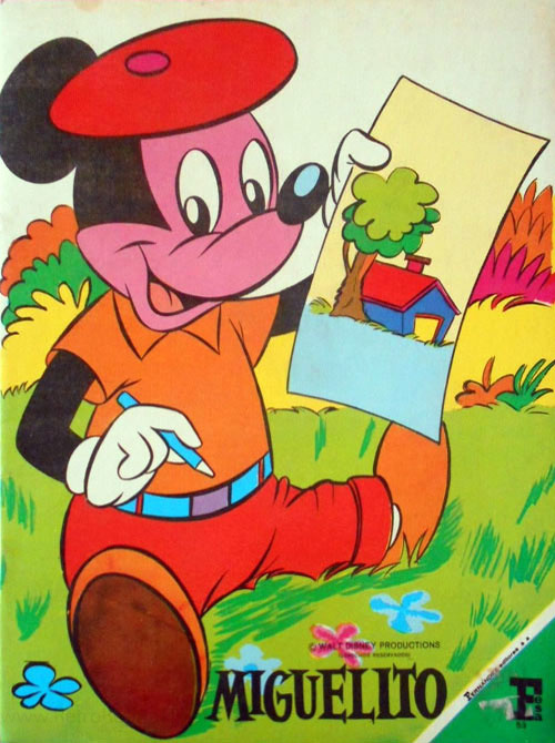 Mickey Mouse and Friends Coloring Book