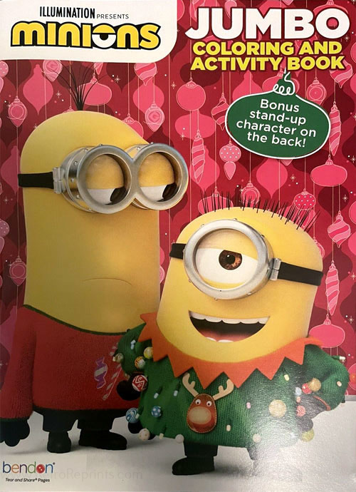 Minions Coloring & Activity Book