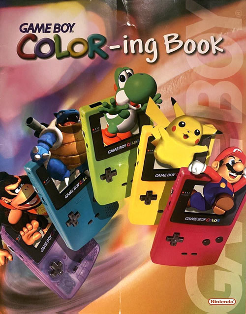 Super Mario Bros. Gameboy Color-ing Book