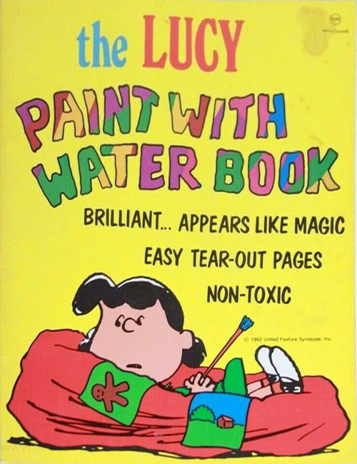 Peanuts Lucy Paint with Water