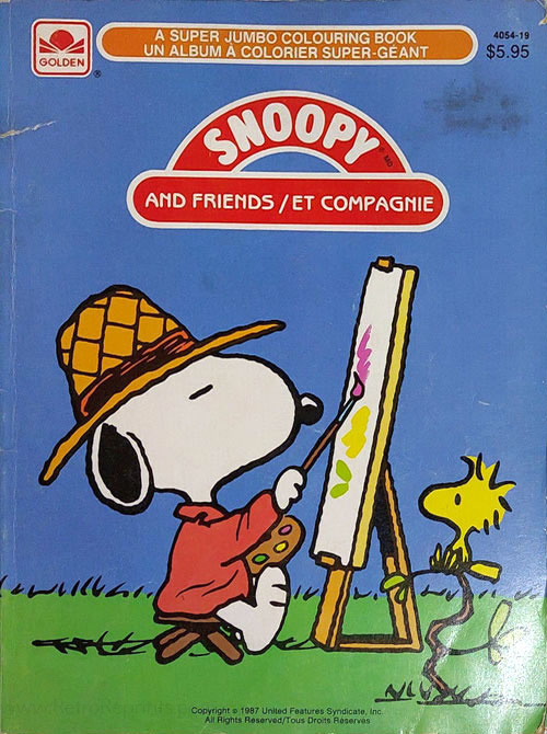 Peanuts Coloring and Activity Book