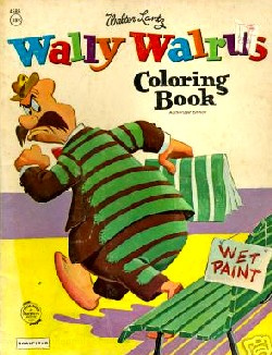 Wally Walrus Coloring Book