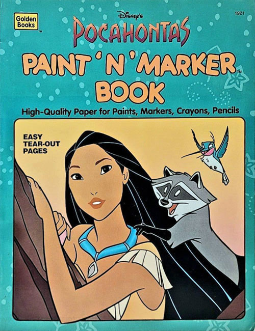 Pocahontas, Disney's Paint 'n' Marker Book