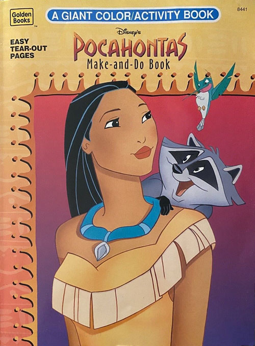 Pocahontas, Disney's Coloring and Activity Book