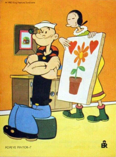 Popeye the Sailor Man Coloring Book