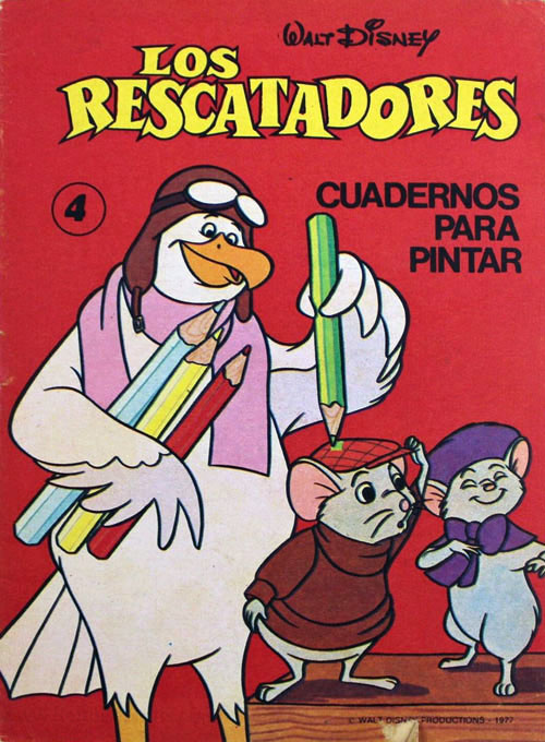 Rescuers, The Coloring Book